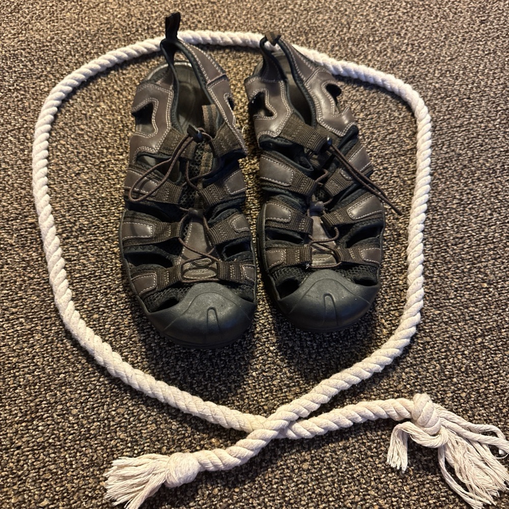 Skechers Black Outdoor Sandals